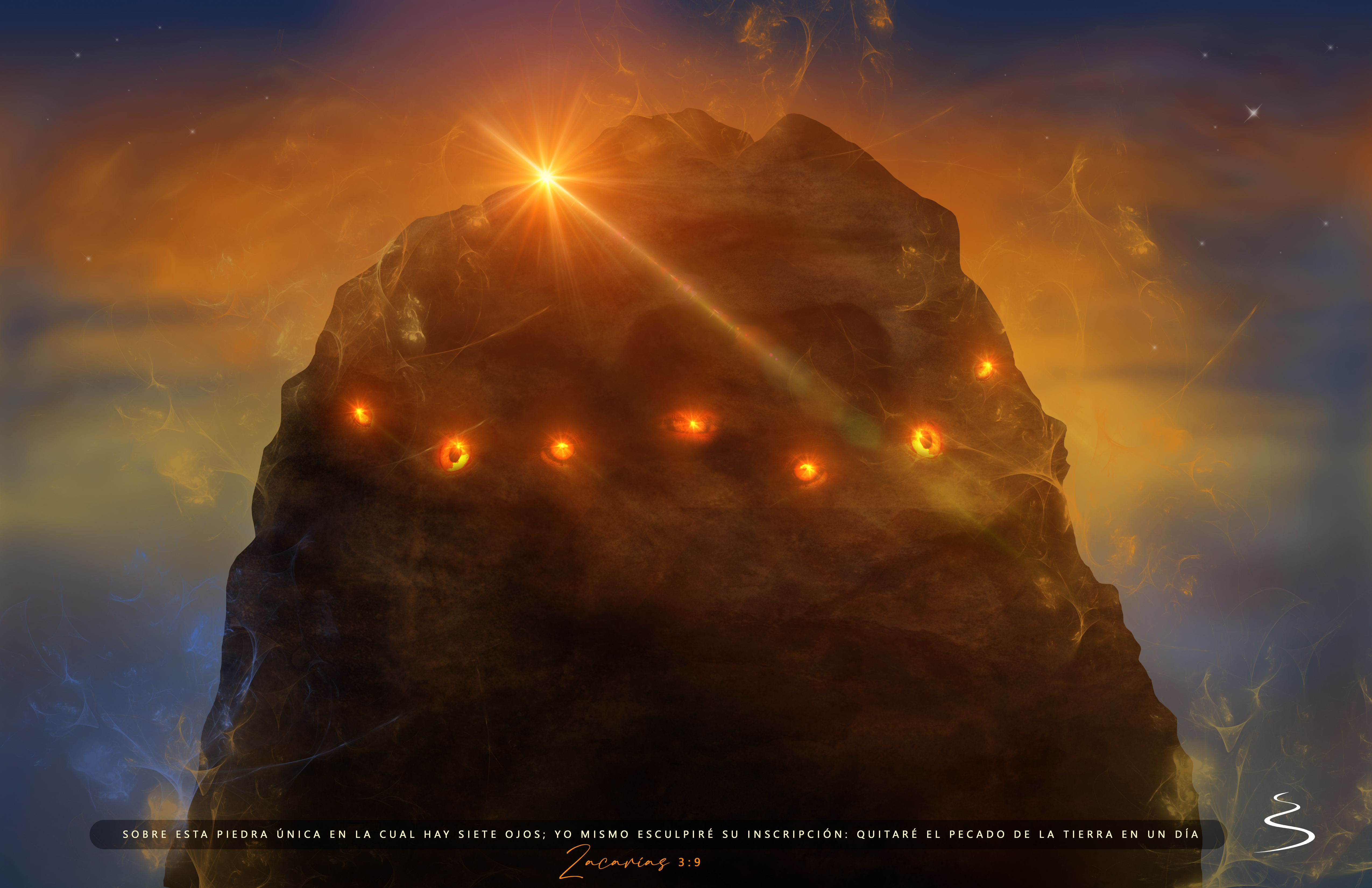 Composición 3D — La Roca